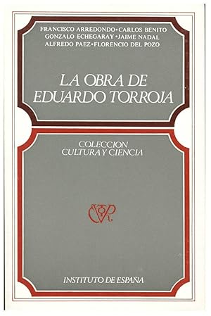 Imagen del vendedor de LA OBRA DE EDUARDO TORROJA a la venta por Prtico [Portico]