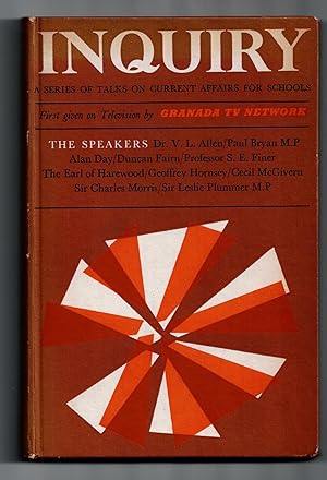 Seller image for Inquiry: A Series of Talks on Current Affairs for Schools for sale by Oopalba Books