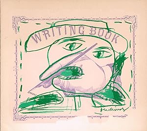 Writing book. Lithographie originale pour la carte de voeux de Aimé Maeght pour l'année 1981.