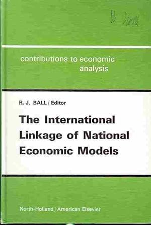 Imagen del vendedor de The International Linkage of National Economic Models. a la venta por Antiquariat am Flughafen