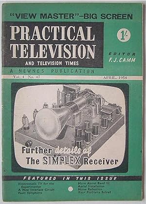 PRACTICAL TELEVISION and TELEVISION TIMES April 1954