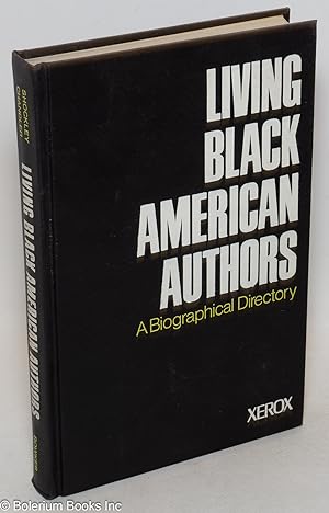 Imagen del vendedor de Living Black American authors; a biographical directory a la venta por Bolerium Books Inc.