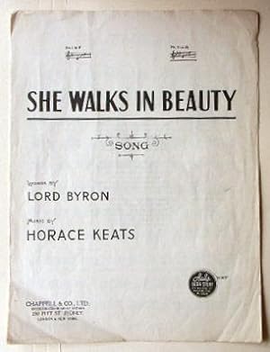 Seller image for She walks in beauty. for sale by Lost and Found Books