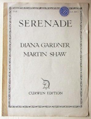 Image du vendeur pour Serenade. mis en vente par Lost and Found Books