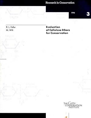 Seller image for Evaluation of Cellulose Ethers for Conservation for sale by Book Booth