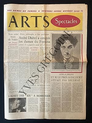 ARTS-N°544-DU 30 NOVEMBRE AU 6 DECEMBRE 1955