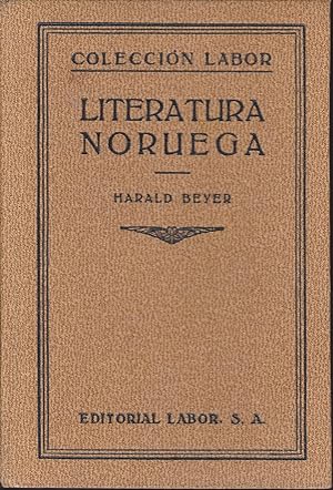 LITERATURA NORUEGA Colección Labor nº 280 Sección III Ciencias Literarias- 12 láminas
