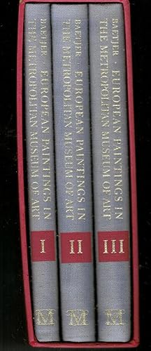 Bild des Verkufers fr European Paintings in The Metropolitan Museum of Art by Artists born in or Before 1865. A Summary Catalogue zum Verkauf von Royoung Bookseller, Inc. ABAA