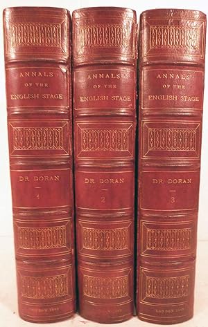 "Their Majesties Servants" Annals Of The English Stage From Thomas Betterton To Edmund Kean; Edit...