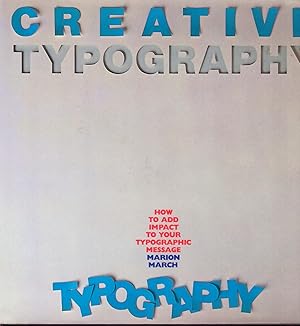 Imagen del vendedor de Creative Typography a la venta por Royoung Bookseller, Inc. ABAA