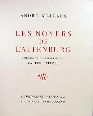 Seller image for Les Noyers De L'Altenburg for sale by Royoung Bookseller, Inc. ABAA