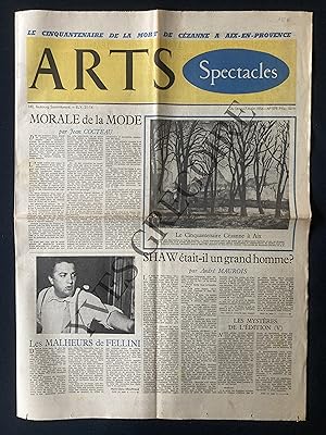 ARTS-N°579-DU 1 AU 7 AOUT 1956