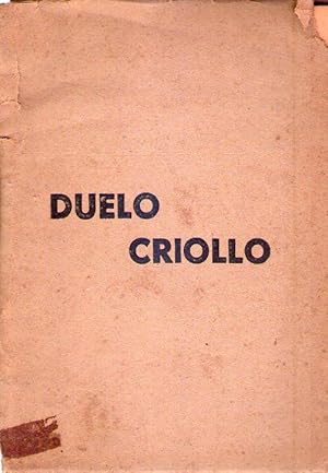 DUELO CRIOLLO. Carlos Gardel