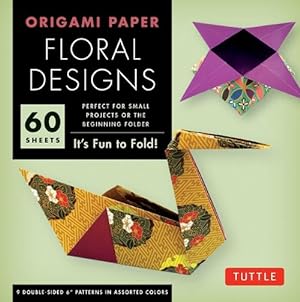 Imagen del vendedor de Origami Paper - Floral Designs - 6" - 60 Sheets (Paperback) a la venta por AussieBookSeller