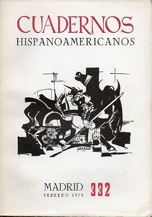 Imagen del vendedor de CUADERNOS HISPANOAMERICANOS. Revista mensual de cultura hispnica. N 332. a la venta por angeles sancha libros