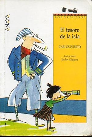 Seller image for EL TESORO DE LA ISLA. Ilustrs. Javeir Vzquez. for sale by angeles sancha libros