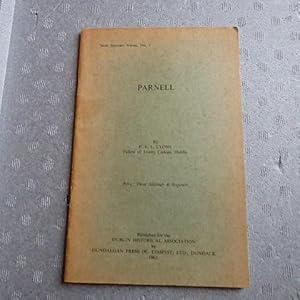 Imagen del vendedor de PARNELL - Irish History Series No.3 a la venta por Creaking Shelves Books