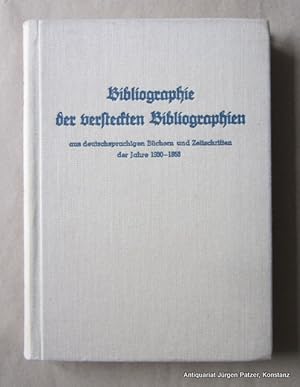 Seller image for Hugo Ball. Eine Bibliographie. Mainz, v. Hase & Koehler, 1992. XV, 116 S. Or.-Kart.; minimal fleckig. (Bibliographische Hefte, 1). for sale by Jrgen Patzer