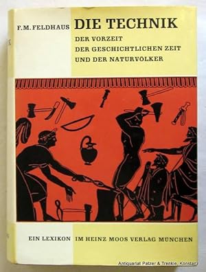 Imagen del vendedor de Die Technik der Vorzeit, der geschichtlichen Zeit und der Naturvlker. (Nachdruck der Ausgabe von 1914). 2. Auflage. Mnchen, Moos, 1965. Lex.-8vo. Mit ber 900 Abbildungen. 12 S., 1400 Sp. u. Nachtrag mit 52 Sp., 6 S., 1 Bl. Or.-Lwd. mit Schutzumschlag; dieser etwas angestaubt. a la venta por Jrgen Patzer