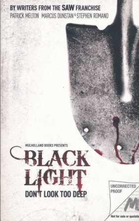 Bild des Verkufers fr BLACK LIGHT - uncorrected proof copy zum Verkauf von Fantastic Literature Limited