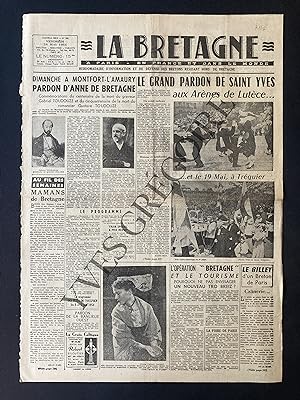 LA BRETAGNE-N°395-28 MAI 1954