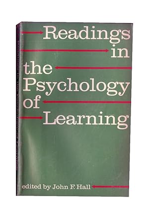 Readings in the Psychology of Learning