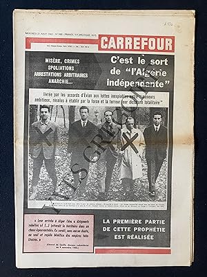 CARREFOUR-N°988-21 AOUT 1963