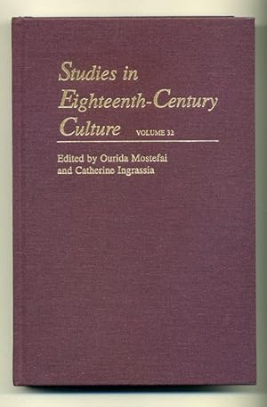 Bild des Verkufers fr Studies in Eighteenth-Century Culture, Volume 32 zum Verkauf von George Longden