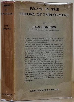ESSAYS IN THE THEORY OF EMPLOYMENT.