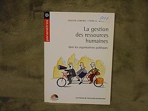 Bild des Verkufers fr La Gestion des Ressources Humaines Dans les Organisations Publiques (CDrom non-inclus) zum Verkauf von La Bouquinerie  Dd