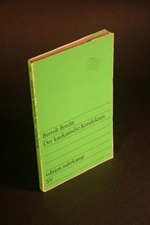 Seller image for Der kaukasische Kreidekreis. for sale by Steven Wolfe Books