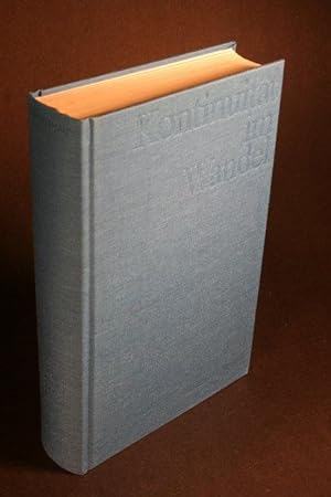 Bild des Verkufers fr Kontinuitt im Wandel. 100 Jahre Mannesmann, 1890-1990. zum Verkauf von Steven Wolfe Books