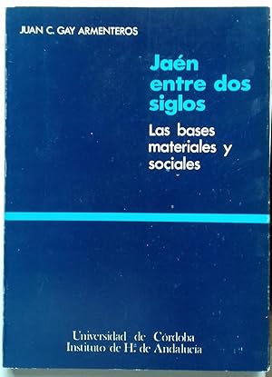 Imagen del vendedor de JAN ENTRE DOS SIGLOS. LAS BASES MATERIALES Y SOCIALES a la venta por Itziar Arranz Libros & Dribaslibros