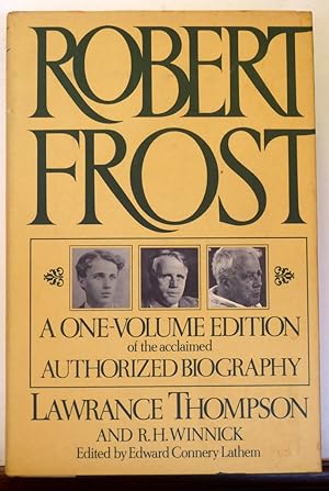 Immagine del venditore per Robert Frost: A Biography. A One-Volume Edition of the Authorized Biography venduto da RON RAMSWICK BOOKS, IOBA