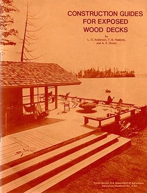 Image du vendeur pour Construction Guides for Exposed Wood Decks mis en vente par Book Booth