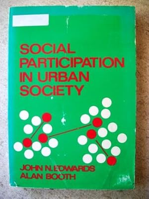 Seller image for Social Participation in Urban Society for sale by P Peterson Bookseller