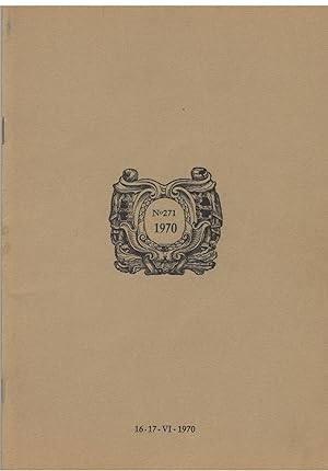 Tableaux, Antiquités, Objets d'Art, Mobilier, Gravures, Bijoux - nr. 271 1970