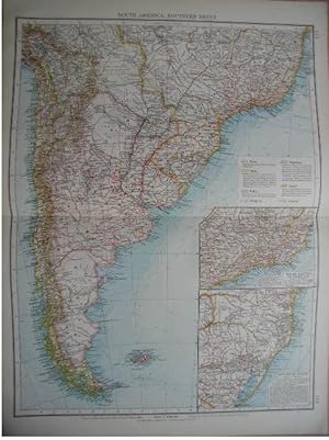 South America, Southern Sheet.