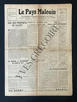 LE PAYS MALOUIN-N°1329-25 DECEMBRE 1971