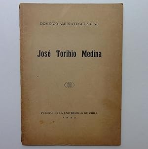 Seller image for Jos Toribio Medina for sale by George Ong Books