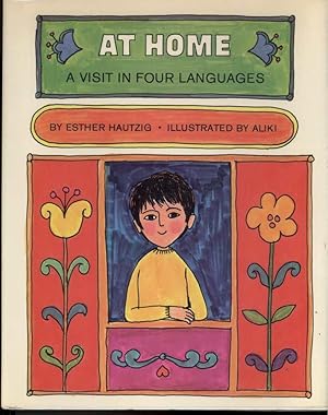 Seller image for AT HOME A VISIT IN FOUR LANGUAGES for sale by Windy Hill Books