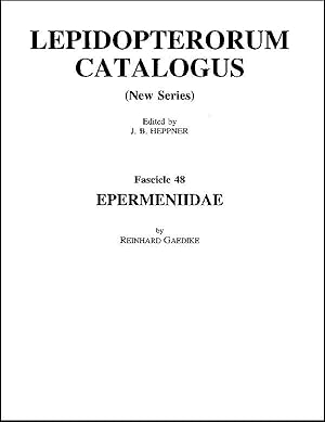 Lepidopterorum Catalogus (new series). Fasc. 48. Epermeniidae