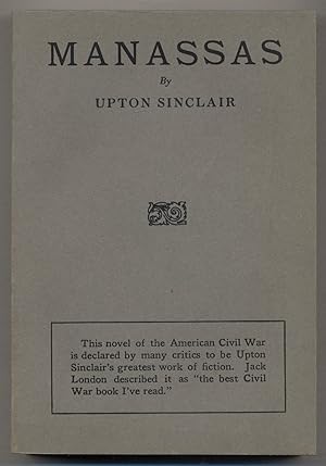 Immagine del venditore per Manassas: a Novel of the War venduto da Between the Covers-Rare Books, Inc. ABAA