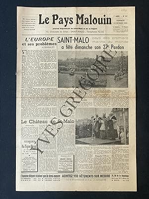 LE PAYS MALOUIN-N°357-13 FEVRIER 1953