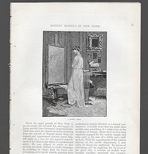 Seller image for Artists' Models In New York for sale by Legacy Books II