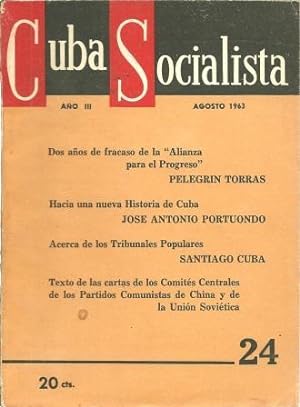 Imagen del vendedor de Cuba Socialista [ Ano III, Agosto 1963 ] a la venta por Works on Paper