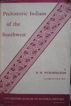 Imagen del vendedor de Prehistoric Indians of the Southwest. Appendix a la venta por North American Rarities