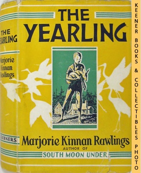 Seller image for The Yearling In Beautiful Matching - Labeled Cloth Clamshell Box for sale by Keener Books (Member IOBA)