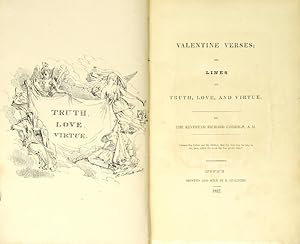 Imagen del vendedor de Valentine verses; or, lines of truth, love, and virtue a la venta por Rulon-Miller Books (ABAA / ILAB)