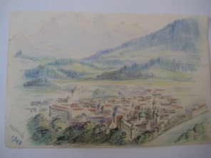 Innsbruck, dat. vom Künstler 1948
